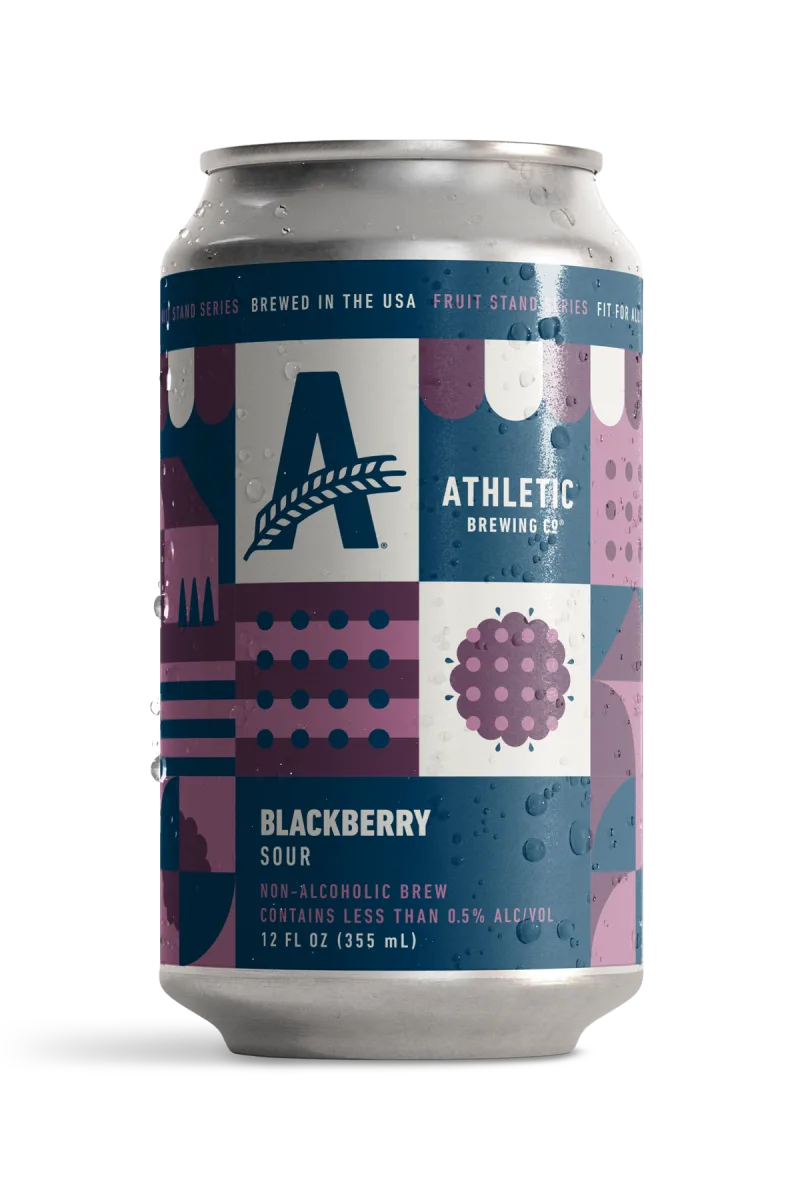 Athletic Brewing Blackberry Sour