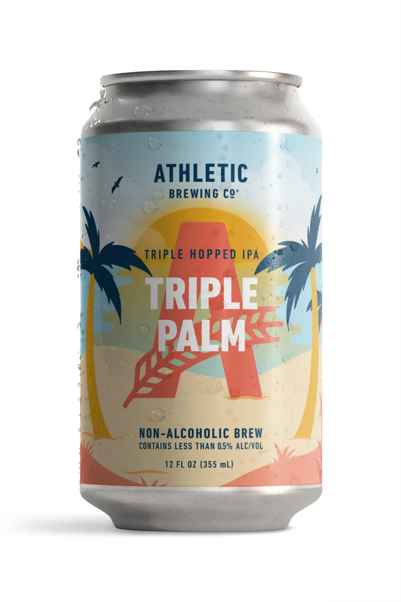 Athletic Brewing Triple Palm