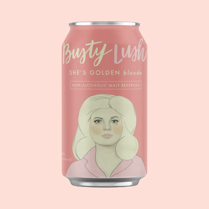 Busty Lush She's Golden Blonde Ale