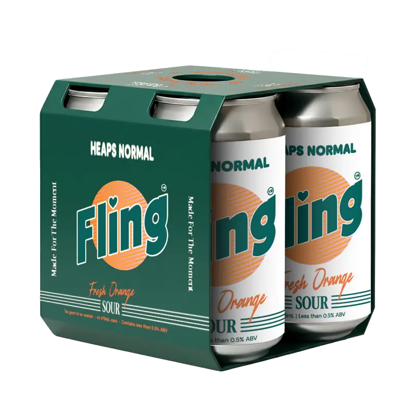 Heaps Normal Fling Fresh Orange Sour