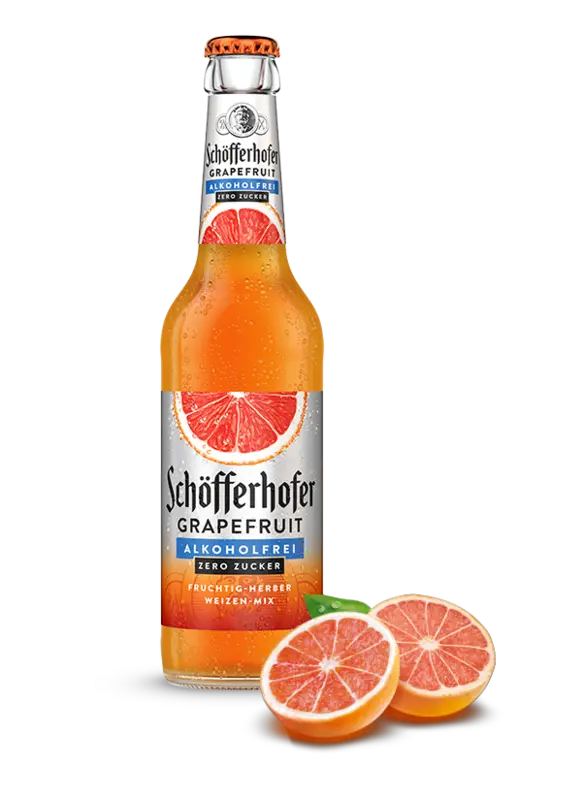 Schöfferhofer Grapefruit Alkoholfrei ZERO Zucker