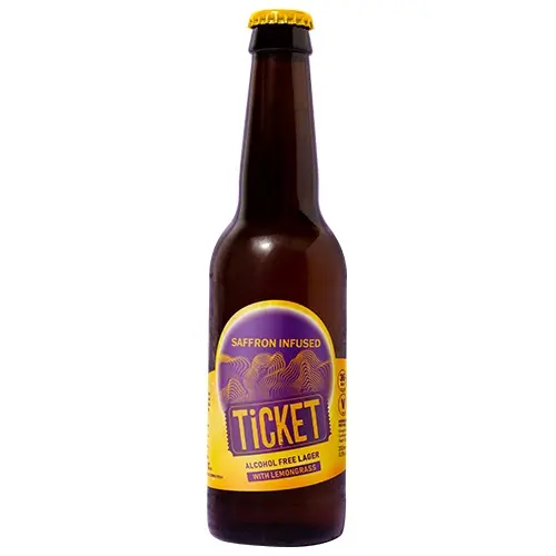 Ticket Alcohol-Free Lemongrass Lager