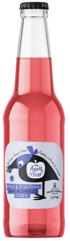 The Apple Thief Apple & Blueberry Non-Alcoholic Cider