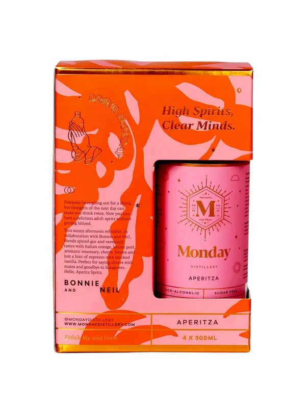 Monday Distillery Non-Alcoholic Aperitza Spritz